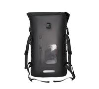 LPACXBYD Bolsa Impermeable Seca Mochilas de natación, Bolsa Seca Impermeable 32 l, Mochila Playa, Rafting, Surf, Buceo(Black)