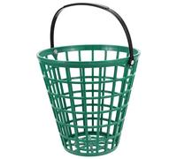 LPACXBYD Cesta Pelotas Golf 75Pcs Golf Ball Basket Rust Proof Stackable Range Bucket with Swivel Handle for Outdoor Training Clubs and Individuals Green
