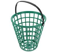 LPACXBYD Cesta Pelotas Golf 75Pcs Golf Ball Basket Rustproof Stackable Range Bucket with Swivel Handle for Outdoor Training Clubs and Individuals Green