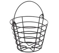 LPACXBYD Cesta Pelotas Golf Durable Stainless Steel Golf Ball Basket Large Capacity Multifunctional Container Portable with Handle Storage