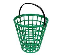 LPACXBYD Cesta Pelotas Golf Golfball Basket Ball Storage Bucket Large Capacity Holds Up to 75 Balls Pressure Resistant Plastic Container Swivel Handle Easy