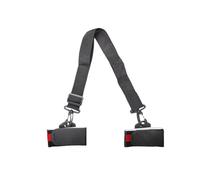 LPACXBYD Correa para Botas De Esquí 2 Correas portaesquís for Snowboard, Bastones y Botas, Ajustables, con Acolchado for el Hombro, for Equipo de esquí(1pc Black)