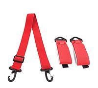 LPACXBYD Correa para Botas De Esquí Correa de Transporte esquí Nailon for Snowboard, Correa, Correas Hombro for portaesquís(Red)
