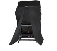 LPACXBYD Funda para MáQuina De Ejercicios Funda for Cinta de Correr, Plegable, Resistente al Agua y Polvo, Tela Oxford, Impermeable con protección Solar(Black,80x60x150cm)