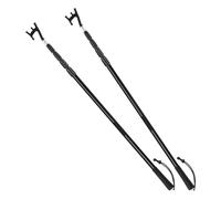 LPACXBYD Gancho TelescóPico para Barco Ganchos for atraque de Barcos, Gancho telescópico for Poste extensión, for Barco con Cuenta Luminosa, Ligero y Flotante(Black 2PCS)