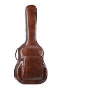 LPACXBYD Mochila for Guitarra clásica de 40/41 Pulgadas, de Piel sintética Gruesa, Resistente al Agua, Funda for Guitarra, Accesorios for Instrumentos Musicales para Guitarra Clásica(Brown)
