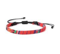 LPACXBYD Pulsera Cuerda Trenzada Pulseras de pareja hechas a mano, dijes for hombres, tejido ajustable for mujeres, verano, playa, surf(4)