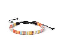 LPACXBYD Pulsera Cuerda Trenzada Pulseras de pareja hechas a mano, dijes for hombres, tejido ajustable for mujeres, verano, playa, surf(9)