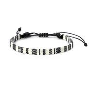 LPACXBYD Pulsera Cuerda Trenzada Pulseras de pareja hechas a mano, dijes for hombres, tejido ajustable for mujeres, verano, playa, surf(5)