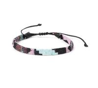 LPACXBYD Pulsera Cuerda Trenzada Pulseras de pareja hechas a mano, dijes for hombres, tejido ajustable for mujeres, verano, playa, surf(12)