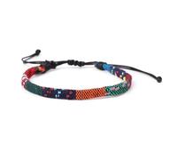LPACXBYD Pulsera Cuerda Trenzada Pulseras de pareja hechas a mano, dijes for hombres, tejido ajustable for mujeres, verano, playa, surf(10)