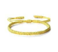 LPACXBYD Pulsera Cuerda Trenzada Pulseras trenzadas hechas a mano for mujeres y hombres, pulsera ajustable con nudo rojo, amuleto for protección de pareja(Color 13)