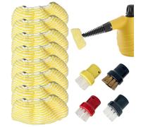 LPAMABA Paño de Microfibra para Vaporeta, paños de microfibra para limpiador de vapor Kärcher, accesorios para limpiador vapor karcher (5pcs*para Kärcher)