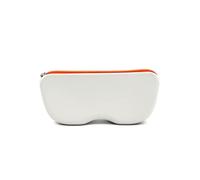 LPATEBCVU Bolsa de gafas de silicona suave con cremallera bolsa de almacenamiento impermeable bolsa de monedas cosmética bolsa para mujeres niñas color caramelo caja de tarros a prueba de polvo (gris)