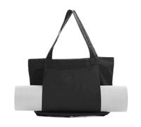 LPATEBCVU Bolsa para Esterilla De Yoga Yoga Mat Bags for Beach Gym Pilates Sports Handbag(Black)