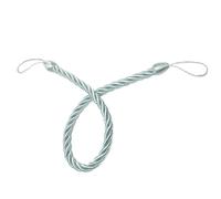 LPATEBCVU Cordones para Cortinas 1Pc Curtain Tie Backs Handmade Weave Holder Clip Buckle Rope Home Decorative Room Accessories Tieback(Light Blue)