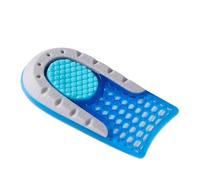 LPATEBCVU Plantillas de aumento de altura para pies, plantillas de aumento de altura, para hombre y mujer, gel de silicona, talón, almohadilla, suela creciente, plantilla elevadora (azul 02,1,5 cm)