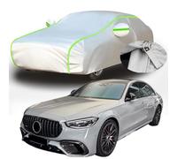 LPCQS Auto Protección Cubierta para Mercedes-AMG S 63 E Performance, Anti Nieve Rasguño UV Todo Clima de Oxford Tarpa de Coche,B