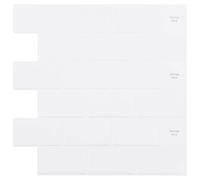 LPERTGFHU Pegatinas para azulejos (poliuretano, 30 x 30 cm, 20 unidades | Autoadhesivo para baño y cocina, acabado brillante