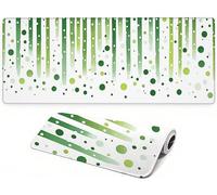 Lpfieonn Simple Alfombrilla Ratón Gaming XXL, 120x60cm- Alfombrilla Escritorio XL, White Grande Mouse Pad con Bordes cosidos, Impermeable, Antideslizante, para Jugadores, Oficinas Y Hogares PF-3281