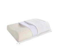 LPHFDCS - Almohada de látex natural para adultos (30 x 50 cm, con núcleo de espuma viscoelástica de 30 x 50 cm)