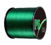 LPHFDCS LíDeres De Alambre De Pesca Línea de Pesca de Carpas 300M 500M 1000M 100M 4 hebras Trenzadas multifilamento PE Alambre súper Fuerte Aparejo Suave Hilo De Pescar(Grass Green,300M-30LB-2.0)