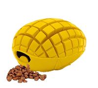 LPHSNR Mancuernas de mango mejoradas, juguetes masticables para perros grandes, juguetes indestructibles y resistentes interactivos con aroma a mango, limpieza dental altamente resistente a las