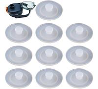 Lpitoy 10 Uds. Tapón De Tapa De Botella De Agua De Silicona, Tapón De Tapa De Botella Antiderrames, Ojales De Paja De Silicona, Tapones a Prueba De Polvo, Protector De Tapa