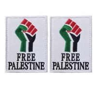 Lpitoy 2 Piezas Patch De Bandera Palestina Patch Borded Flag Palestina Patch Patch Free Palestine Iron En Parches para Ropa