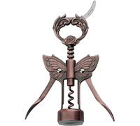 Lpitoy Abridor De Botellas De Vino, Abridor De Cerveza Multifuncional, Diseño De Mariposa, Sacacorchos Manual Resistente con Alas, Regalo para Amantes del Vino.