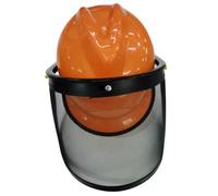 Lpitoy Casco De Seguridad para Desbrozadora, Casco Protector para Motosierra, Máscara De Protección De Seguridad, Casco, Cortacésped, Accesorios para Silvicultura