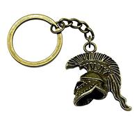 Lpitoy Casco Romano Keyring Gr ladiator Alloy Keychain Vintage Keyring Fiesta Regalo De Cumpleaños para Hombres