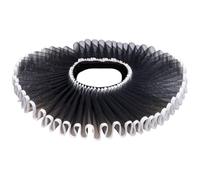 Lpitoy Collar De Cuello con Volantes Victoriano Cuello Isabelino Renacentista Cuello Desmontable Collares De Cuello con Volantes Renacentistas Accesorio De Traje Medieval