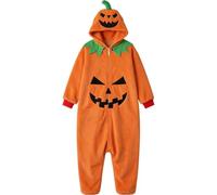 Lpitoy Disfraz De Calabaza De Halloween, Mono con Capucha, Pijama Enterizo para Adultos, Disfraz para Fiesta De Halloween.