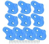 Lpitoy Kits De Agarre para Manos Y Pies para Escalada, 10 Uds., Soportes para Escalada, Piedras De Plástico, Rocas Grandes para Escalar, Juego De Patio Aire Libre para Niños