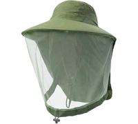 Lpitoy Mosquitera Sombrero Sombrero Protección Solar Sombreros con Solapa para Cuello Mosquitera Sombrero De Red Pesca Senderismo Sombrero con Velo Protección De Malla para Hombres Mujeres