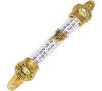 Lpitoy Pergamino De De Biblia Mezuzah para Puerta, Puerta Delicada Mezuzah Judaica Ornamento, Puerta Colgante Mezuzah Decoración Vintage Mezuzah Judía para Puerta Exterior