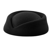 Lpitoy Sombrero De Azafata para Mujer, Gorra De Uniforme De Azafata, Accesorios para Disfraz De Halloween
