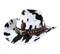 Lpitoy Sombrero Vaquero Occidental para Hombre Y Mujer, Gorra Vaquera De Ancha, Sombreros Vaqueros Cómodos para Verano Y Actividades Aire Libre.