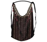 Lpitoy Velo De Borla Chino Hanfu, Adorno para, Velo De con Borla Antigua, Elegante Accesorio Hanfu para Mujer, Cubierta para Festival De Mascarada para Mujer