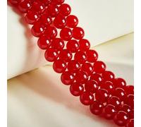 LPLPL Cuentas de piedras preciosas redondas naturales, 45 piezas de 8 mm, cuentas de ópalo naturales, cuentas de piedras preciosas redondas sueltas for la fabricación de joyas(Carnelian,10mm)