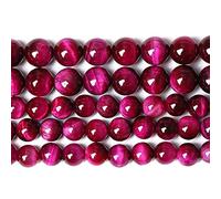 LPLPL Cuentas redondas de piedras preciosas naturales, 90 unidades de 4 mm de unakita natural, cuentas sueltas redondas for hacer joyas, pulseras y collares (unakita, 4 mm)(Pink Persian Jade,4mm)