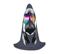 LPLSNWS Eye Dog Graphic S - Bata de cosplay para adolescentes, perfecta para Halloween, obras de teatro y uso diario de cosplay