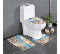 LPLSNWS Juego de 3 alfombrillas de baño antideslizantes con diseño de gaviotas, esenciales para una vida cómoda en baños, dormitorios y cocinas.