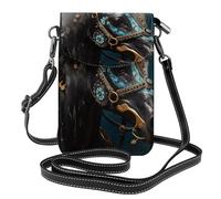 LPLSNWS Medieval War Horses - Cartera pequeña para teléfono móvil para mujer con correa ajustable para el hombro