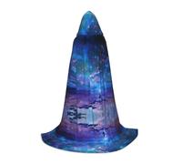 LPLSNWS Northern Lights Graphic M - Bata de cosplay para adolescentes, perfecta para Halloween, obras de teatro y uso diario de cosplay