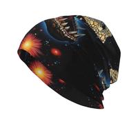 LPLSNWS Tyrannosaurus Bad Boy - Gorro de punto para adultos, adecuado tanto para hombres como para mujeres, casual, elegante y cálido, color negro