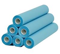 LPM - Sábana de examen azul plastificada 150 formatos - 50 x 38 cm - Caja de 6 rollos