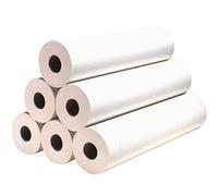 LPM - Sábana de examen gofrado puro guata blanca - Ancho 50 cm - 6 rollos