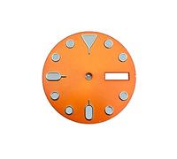 LPMPCZKZGF No logo 2836 2824 Compatible for Mingzhu 2813 2836 Compatible for MIYOTA 8215 821A Movimiento Dial de reloj 28.5-31mm Dial estéril Luminous NH35 NH36 No.74 marcar
